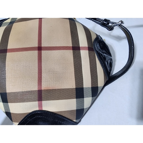 Burberry Supernova Coated Canvas Dryden Crossbody bag Beige/Black - Picture 13 of 15